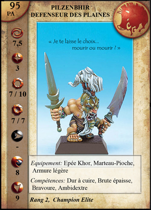 Pilzenbhir, Défenseur des Plaines